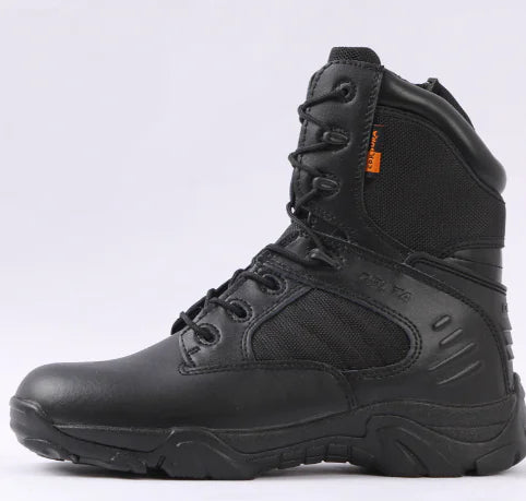 Men's Leather Suede Delta Military Boots