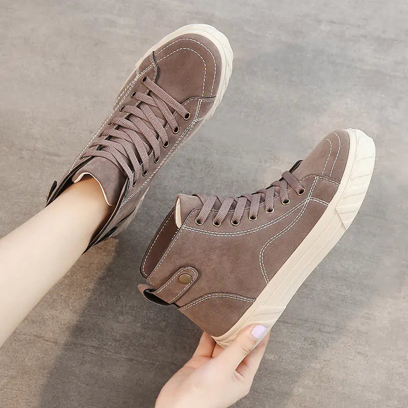 High-Top Casual White Sneakers for Women (2020 Style)