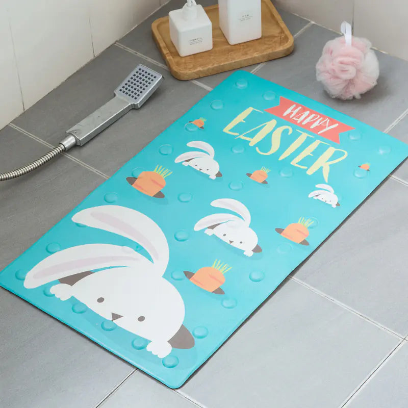 Cartoon Non-Slip Bath Mat for Kids - Waterproof Design