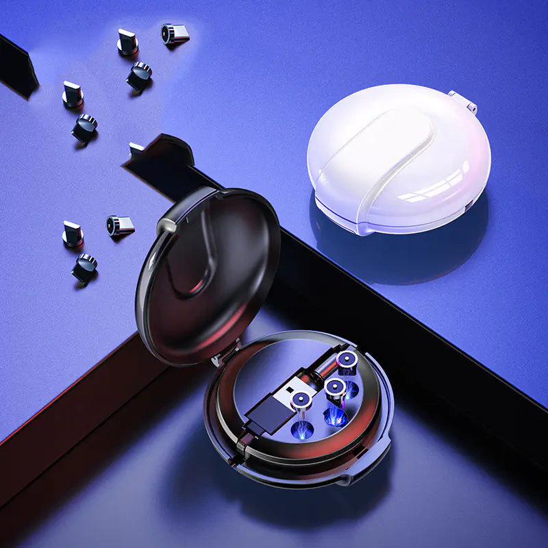 3-in-1 Magnetic Charging Cable for Apple and Android