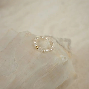 Elegant Simple Fashion Pearl Ring