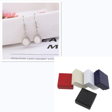 Opal Earrings for Women in Luxury Gift Box