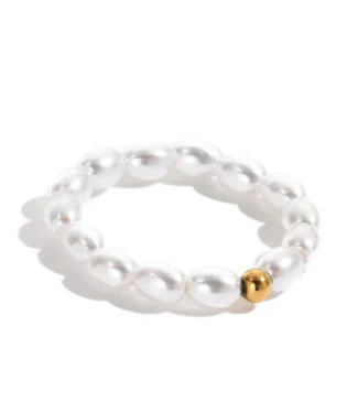 Elegant Simple Fashion Pearl Ring