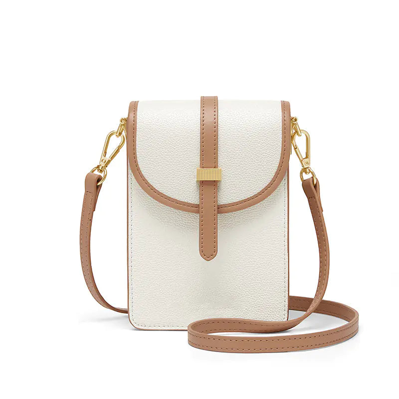 Women's Fashion Simple Leather Crossbody Bag