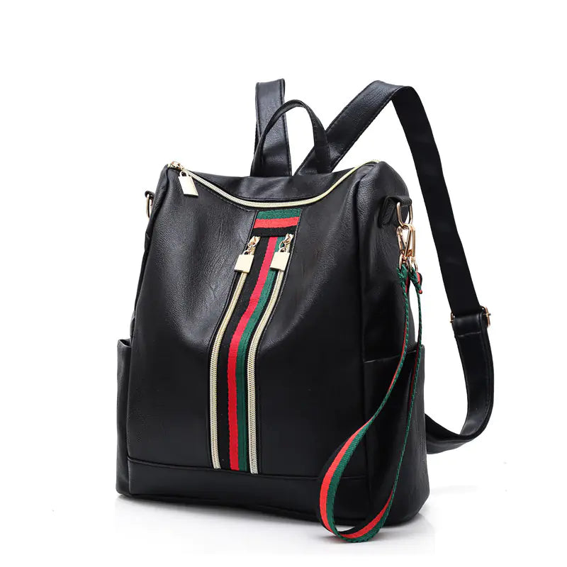 2020 New Korean Style Double Zipper Women's Backpack