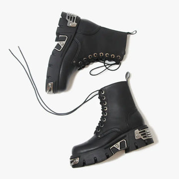 2019 Fall Winter Women's Retro Lace-Up Ankle Boots