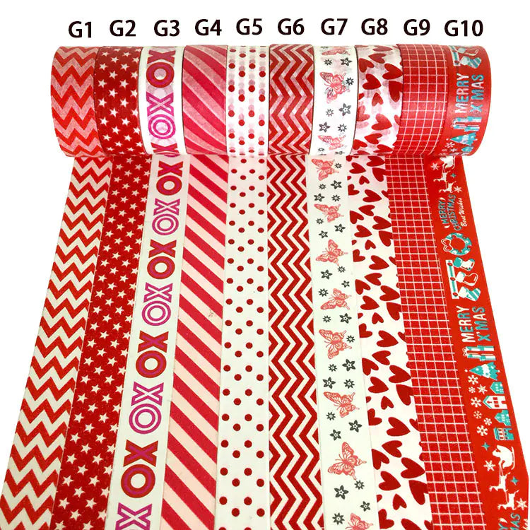 Colorful Butterfly DIY Washi Tape for Journaling