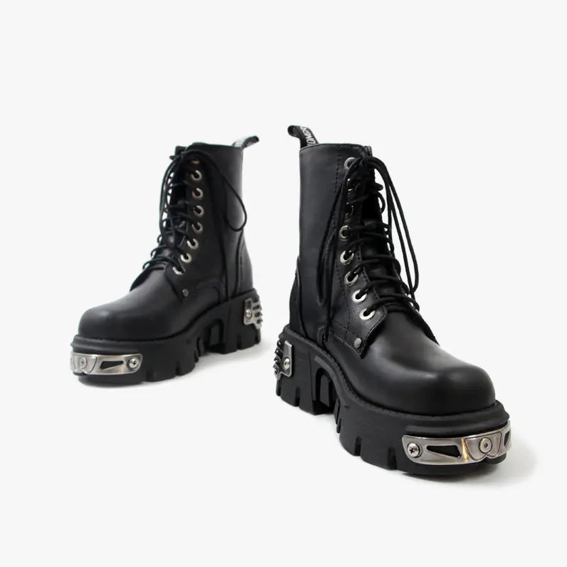 2019 Fall Winter Women's Retro Lace-Up Ankle Boots