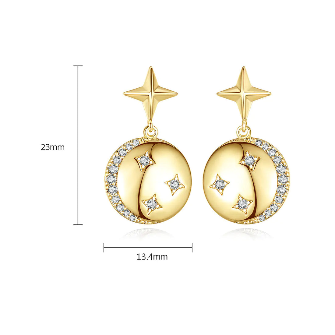 Fashion Korean Style Minimalist Zircon Earrings