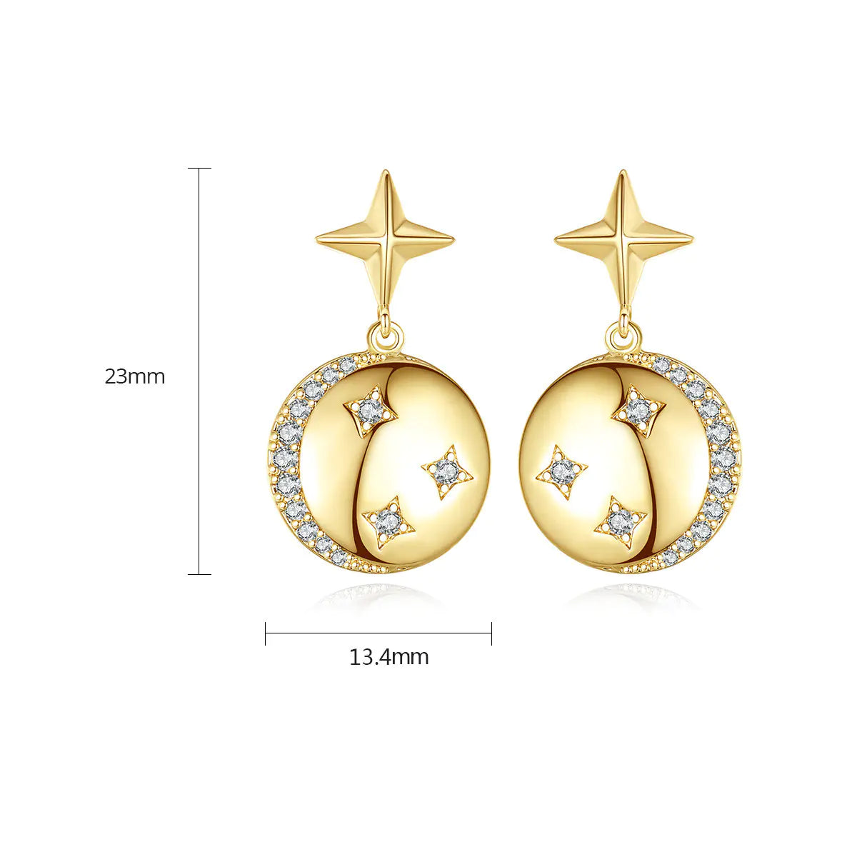 Fashion Korean Style Minimalist Zircon Earrings