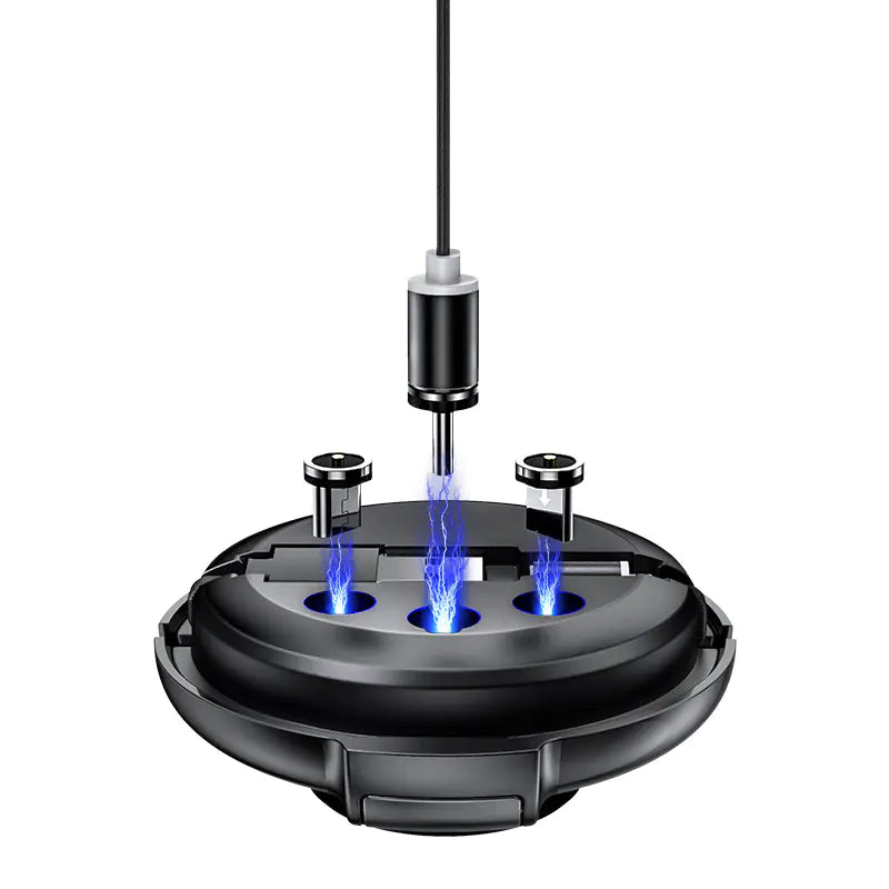 3-in-1 Magnetic Charging Cable for Apple and Android