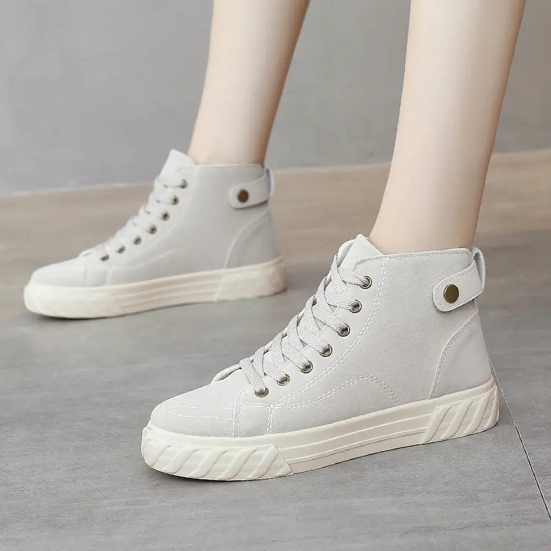 High-Top Casual White Sneakers for Women (2020 Style)