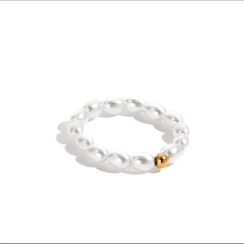 Elegant Simple Fashion Pearl Ring