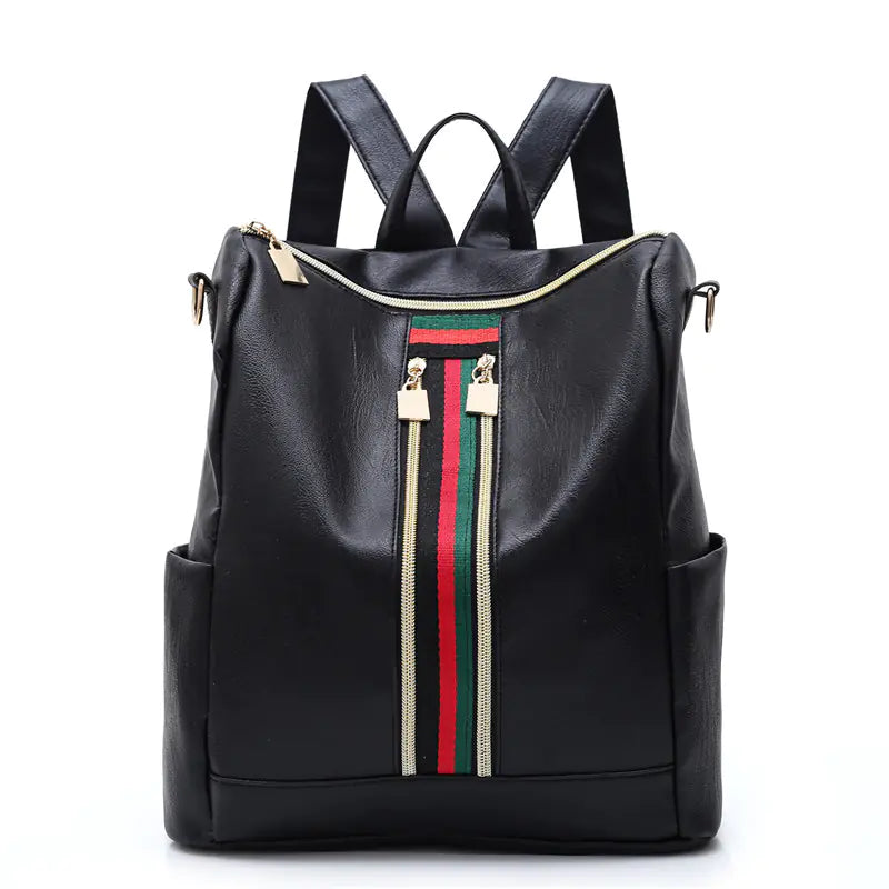 2020 New Korean Style Double Zipper Women's Backpack