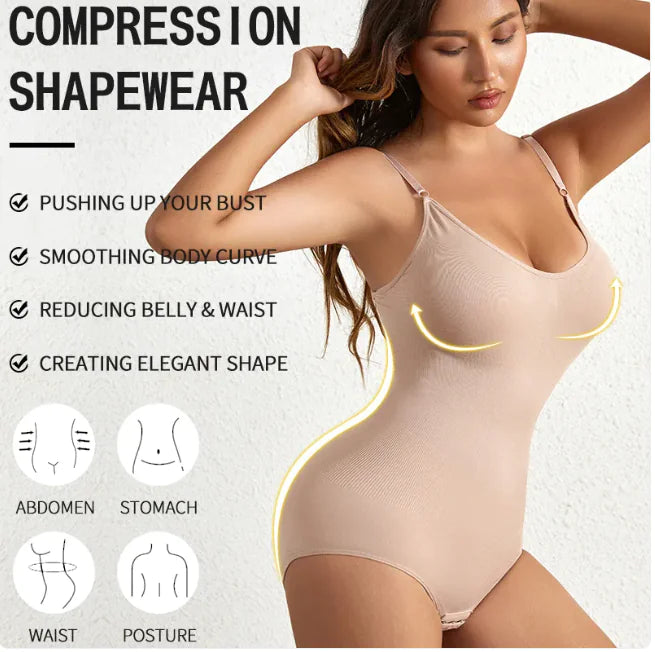 Contour Lift Women's Shaping Corset Bodysuit