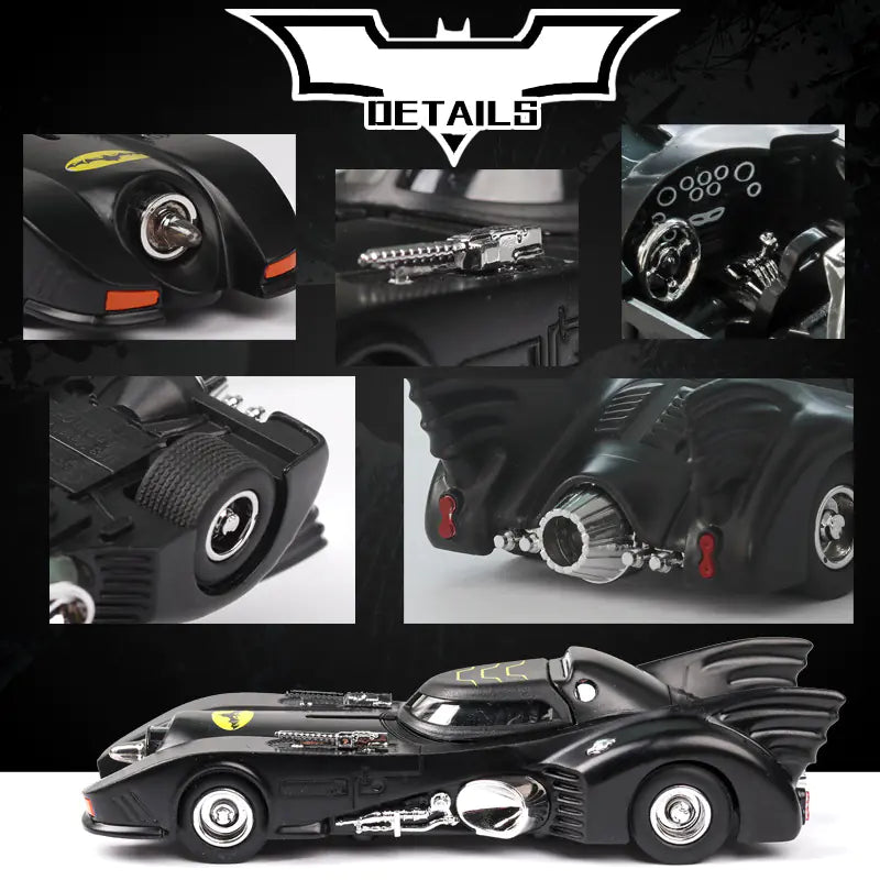 Batmobile Alloy Toy Car for Kids and Cake Decoration