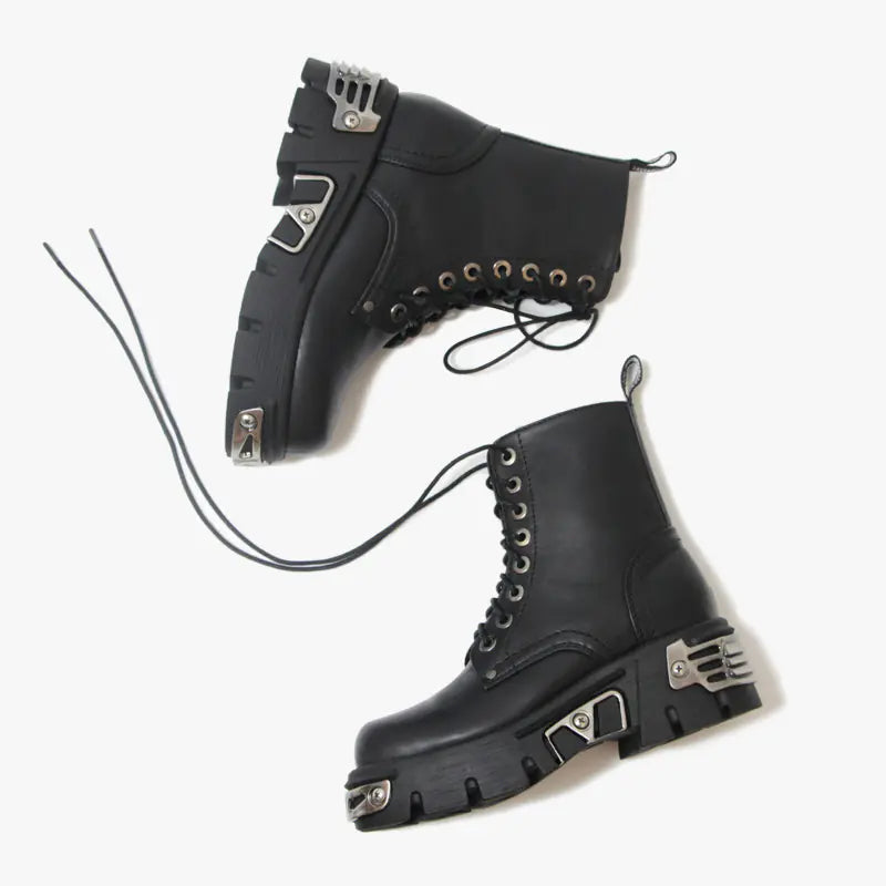 2019 Fall Winter Women's Retro Lace-Up Ankle Boots
