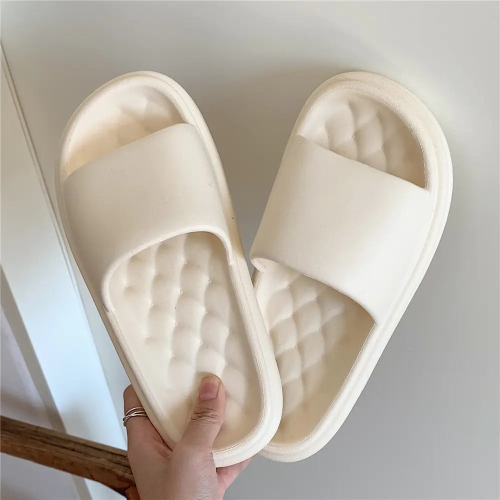 Thick-soled Non-slip Odor-resistant Bathroom Slippers