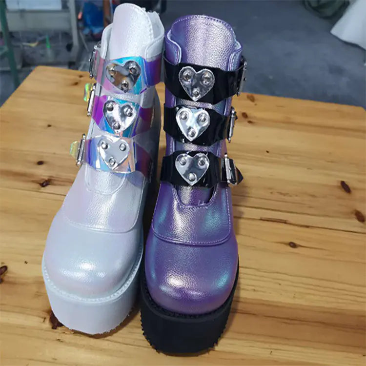 Fashionable Women's Autumn Ankle Boots with High Heels