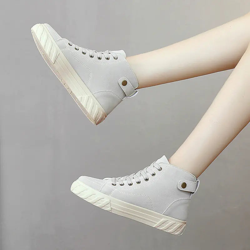High-Top Casual White Sneakers for Women (2020 Style)